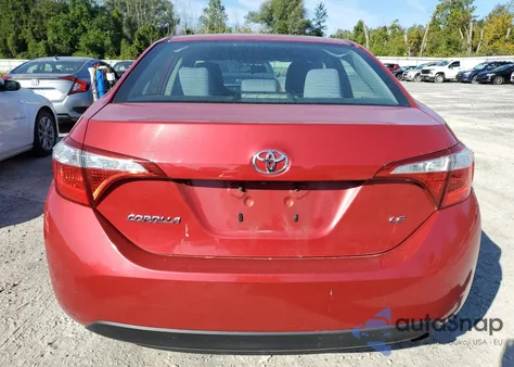 2015 Toyota Corolla L из США, поврежденный, VIN 2T1BURHEXFC230662
